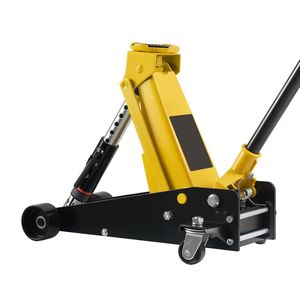 Martinetto idraulico da officina in acciaio a basso profilo da 3 tonnellate (6614 libbre) con pompa a sollevamento rapido a pistone singolo per auto - Product Image 1