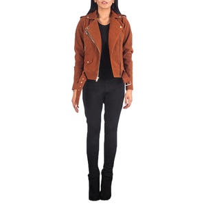 Professional Latest Design Womens <b>Suede</b> <b>Jacket</b> High Quality Cotton Filled Customized Colors and sizes Stand Winter cheap price - Product Image 1