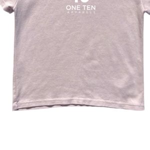 Camiseta Corta para Mujer en Color Orquídea |   Camiseta Corta de Manga Corta y Corte Ajustado de Algodón Suave |   Top Básico Informal de Moda - Product Image 3