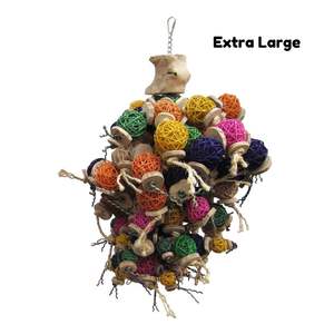 Jouets pour oiseaux en bois écologiques Java avec un design léger et durable - Product Image 5