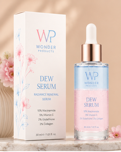Sérum Double Éclat DEW OEM/ODM avec Collagène, Niacinamide et Vitamine C, Marque Privée à Prix de Gros - Product Image 2