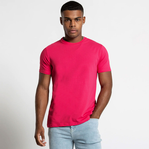 Camisetas de Punto con Serigrafía Personalizada al por Mayor para Verano, Camisetas de Manga Corta para Hombre, 100% Algodón, de Alta Calidad, Lisas y Personalizables - Product Image 6