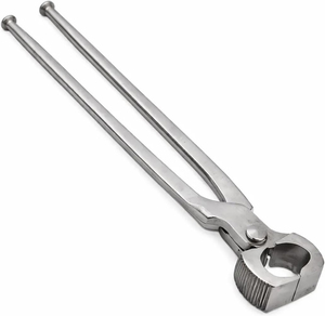 Extracteur et écarteur de sabots de 14 pouces – Outil de fermeur artisanal – Extracteur de sabots robuste en acier inoxydable pour chevaux – Double fonction - Product Image 2