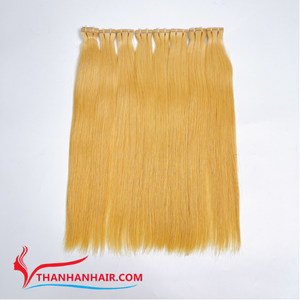 Extensiones de cabello con cinta normal #613 color Paquetes de cabello lacio natural Humano vietnamita sin sintético sin enredos - Product Image 4