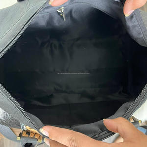 Bolsas de lona de viaje de negocios hechas a mano de lujo al por mayor bolsa de lona de viaje de fin de semana de piel de vaca personalizada para hombres y mujeres - Product Image 6