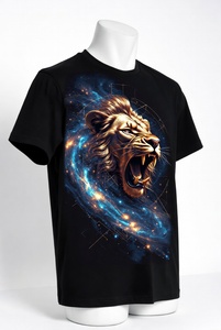 เสื้อยืดกีฬาผู้ชายทรงหลวมผ้าแคนวาส 100% คอตตอน แห้งเร็ว พิมพ์ลายดิจิทัล สไตล์สตรีทแวร์ จากโรงงานผู้ผลิตโดยตรง (OEM) - Product Image 5