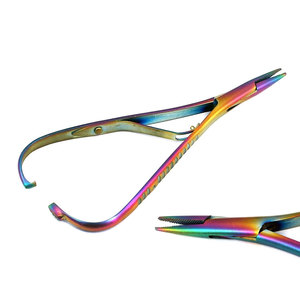 Portaagujas Mathieu de acero inoxidable para uso médico, instrumento quirúrgico profesional. - Product Image 1