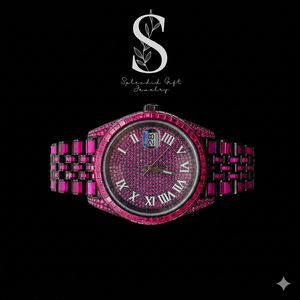 Fully Iced Out Diamond <b>Watch</b> Automatic Moissanite <b>Watch</b> Solid Jewelry <b>Watch</b> for Unisex Fashion Jewelry - Product Image 1