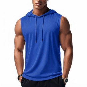 Sudadera sin Mangas para Hombre, con Logotipo Personalizado, de Algodón y Felpa, para Entrenamiento Atlético, Gimnasio, Fabricante de Ropa Deportiva de Marca Privada - Product Image 1