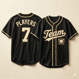 Camiseta de Béisbol de Verano de Manga Corta de Alta Calidad, Secado Rápido, Transpirable, Antibacteriana y Cómoda - Product Image 1