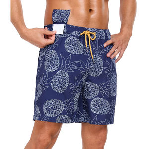 Bañador Casual para Hombre 2026 de Lona de Cintura Media, Sólido, Cortavientos, Ecológico, Transpirable, Anti-Transparencias, con Cierre de Cordón - Product Image 1