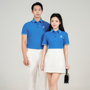 Polo unisexe doux et respirant 65 Coton 35 Polyester Logo personnalisé disponible de nombreuses couleurs pour toutes les industries - Product Image 2
