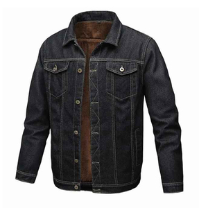 Veste en jean personnalisée pour homme, veste décontractée en coton de créateur, veste en jean pour garçon avec fermeture éclair, manteaux en jean OEM - Product Image 1