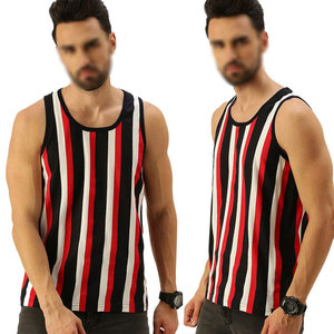 Hot Sale Men Tank Tops High Quality Gym Wear Customized Printing Gym Wear Sleeveless Quick Dry tank Top - Product Image 6