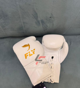 ถุงมือชกมวยรุ่นใหม่ขายดีที่สุด แบบสั่งทำพิเศษ พรีเมียม  แบบผูกเชือก สำหรับการแข่งขันและการฝึกซ้อม คุณภาพสูงสุด หนังแท้ - Product Image 6