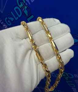 Cadena fina de plata de ley S925, joyería italiana de 7 mm, cadena fina tipo cuerda Milano, cadenas italianas puras y finas, collares. - Product Image 3