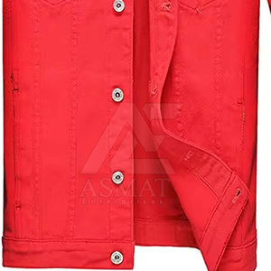 Chaqueta de Mezclilla para Hombre Transpirable Hecha con Material de Alta Calidad, Chaqueta de Mezclilla para Hombre Más Vendida para Adultos - Product Image 3