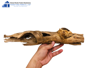 Décoration d'aquarium en bois flotté naturel THANH TUNG THINH, forme irrégulière, bois durable pour aménagement de bassin à poissons - Product Image 1