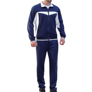 Ensemble de survêtements pour hommes, vêtements de sport d'extérieur, qualité populaire, couleur unie, respirant, léger, manches longues, style - Product Image 1
