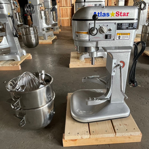 Batidora Planetaria Eléctrica ATLAS STAR de 10L con Tazón de Acero Inoxidable, 3 Velocidades Ajustables para Mezclar Harina de Trigo, Leche, Huevo y Pan - Product Image 5