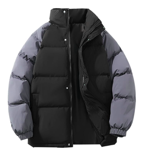 Trendy Fashion High Quality <b>Down</b> <b>Feather</b> Bubble Coats Hooded Men's Puffer Jacket Custom logo Bubble Jackets in Wholesale Rate - Product Image 1