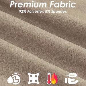 Sweat-shirt à demi-fermeture éclair Logo personnalisé d'usine Hommes Golf 1/4 Sweat-shirt à col montant à demi-fermeture éclair Chemise pull à demi-fermeture éclair - Product Image 5