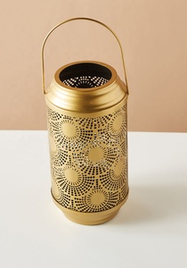 Manufacturers <b>Gold</b> Moroccan Style Votive Candle Holder <b>Lantern</b> for Home and Weddings Decorations - Product Image 3