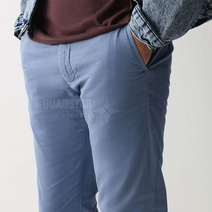 En stock, dernière conception, pantalon en toile décontracté pour homme, léger, durable, 100% coton, service OEM personnalisé - Product Image 6
