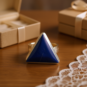 Anillo de Moda de Lapislázuli de 10.1 Gramos de Diseño - Product Image 3
