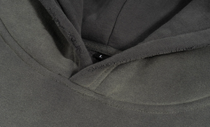 <b>Men</b> Distressed Hoodie Vintage Washed <b>Pullover</b> Sweatshirt with Worn Look Finish Adjustable Hood and Casual Streetwear Style - Product Image 5