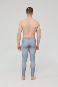 Leggings de compression personnalisés pour hommes – Pantalons de sport extensibles à taille haute sans coutures avec poches - Product Image 4