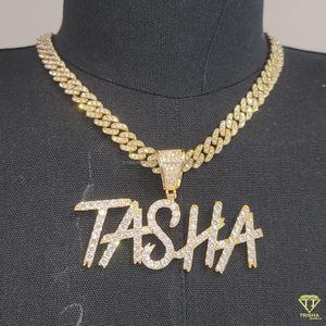 จี้เพชรหรูหราออกแบบได้ตามต้องการสำหรับผู้ชายผู้หญิงทันสมัยเหมาะกับการตกแต่งห้องแลป - Product Image 2