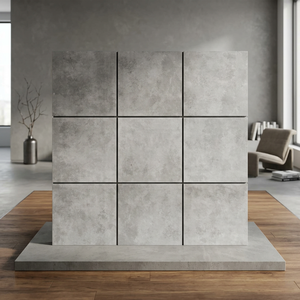 Azulejos de Cerámica Esmaltados para Interiores y Exteriores - 600x1200mm, Superficie Metálica Ácida, Azulejos de Porcelana Impermeables en Venta - Product Image 1