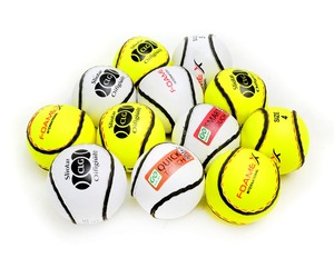 Ballons de hurling professionnels en cuir PU multicolores, résistants aux intempéries, légers et durables, à bas prix, pour l'entraînement, ballons muraux, sliotars - Product Image 3