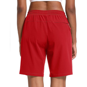 Soldes d'été : Shorts en twill extensible coupe slim pour homme, couleurs vives ; et shorts taille haute confortables pour femme avec cordon de serrage. - Product Image 3
