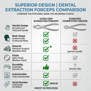 Pinzas WALSHAM para Enderezar el Septum, Longitud 9, 23 cm - Product Image 4