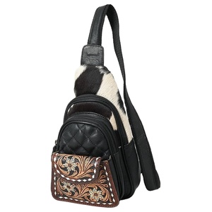 กระเป๋าหนังแบบมีสายคาดเอวสไตล์ตะวันตกสำหรับใช้งานประจำวัน - Product Image 1