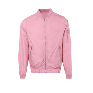 <b>Mens</b> Lightweight Zip Up Bomber <b>Jacket</b> Casual Windproof Streetwear Coat With Ribbed Cuffs Soft Inner Lining And Multiple Pocket - Product Image 1
