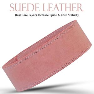 เข็มขัดยกน้ำหนักหนังคุณภาพพรีเมี่ยมออกแบบโลโก้ได้ตามต้องการสำหรับการฝึกความแข็งแรงในยิมฟิตเนสออกกำลังกาย - Product Image 4