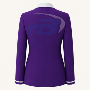 Blazer de Negocios de Un Solo Botón NCNW Sorority, Abrigo Formal Premium con Forro, Corte Moderno, Chaqueta de Esmoquin para Mujer - Product Image 2