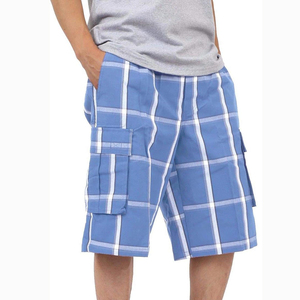 Pantalones Cortos Cargo de Lona para Hombre, 100% Algodón, Casuales, Antiarrugas, Transpirables, de Cintura Alta, Color Sólido, Nueva Llegada, Venta al Por Mayor - Product Image 5