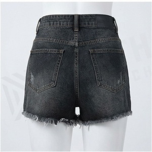Shorts en jean taille haute pour femme – Tendance et mode, parfaits pour l'été, tenues décontractées quotidiennes, bas de gamme super qualité - Product Image 2