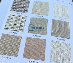 Revestimiento de Pared de Fibra Natural Tejida Tradicional, Resistente al Humo, con Patrón a Cuadros y Acabado Texturizado para Interiores de Hogar y Oficina - Product Image 2