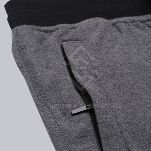 Concevez vos propres shorts décontractés pour hommes, personnalisés, en molleton uni, taille mi-haute, service OEM, haute qualité, écologiques, séchage rapide, respirants - Product Image 6