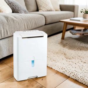 DYA Dehumidifier for Office Touch Control <b>Timer</b> Function Removable Water Tank Bucket Full Indicator <b>Light</b> Portable - Product Image 1