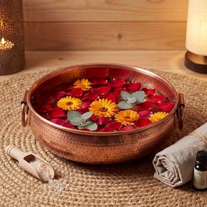 Bañera Profesional de Lujo para Pedicura de Cobre, Ecológica, para Masaje de Pies, para el Hogar, Salón y Spa, a Precio de Mayoreo - Product Image 2
