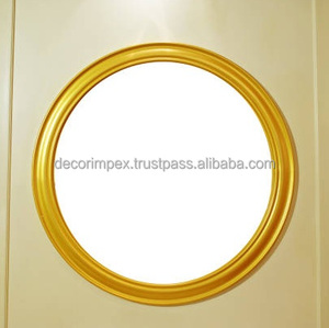 Miroir mural moderne en métal pour la décoration intérieure | Salle de bain | Salon et chambre à coucher (or rose, salle à manger, bureaux et autres espaces) - Product Image 2