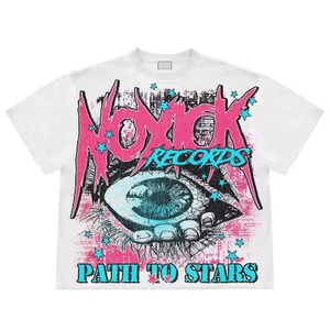 T-shirt en coton délavé à l'acide 100% haute qualité, style rétro streetwear premium USA pour homme, coupe lourde, idéal pour la gym - Product Image 2