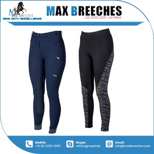 Leggings équestres confortables en nylon Jodhpurs entièrement en silicone avec logo personnalisé pour culottes d'équitation exportation directe - Product Image 5
