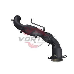 ระบบไอเสีย VORTEX OEM ประสิทธิภาพสูง พร้อมแผ่นกันความร้อนสำหรับรถแข่ง ผลิตจากสแตนเลสขัดเงาแบบกระจก หนา 1.5 มม. เชื่อมแบบเกล็ดปลา รับประกัน 2 ปี - Product Image 3